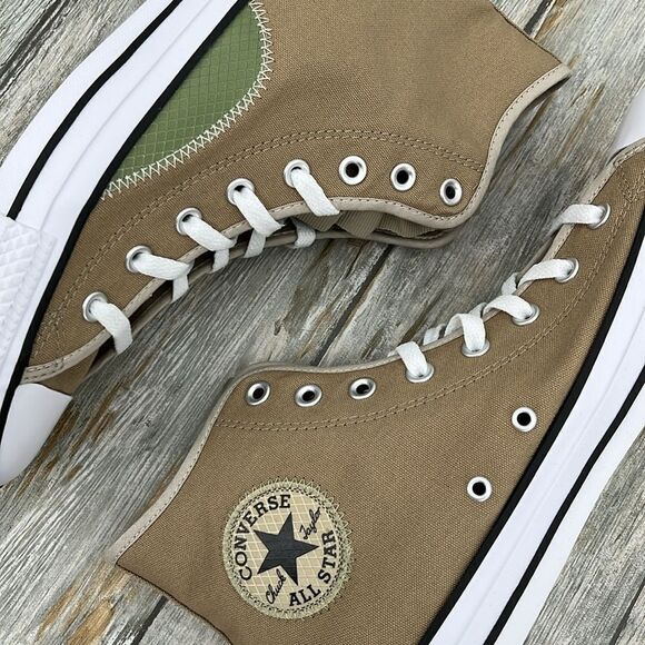 Converse Chuck Taylor All Star Earth Tones Hightop Sneaker Shoes Size 11.5 - Picture 5 of 11